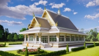 ศาลาวัด ในเครือวัดป่าวังน้ำเย็น ภาพที่ 2