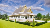 ศาลาวัด ในเครือวัดป่าวังน้ำเย็น ภาพที่ 3