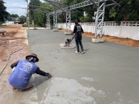 งานเทลานคอนกรีต กรมทางหลวงชนบท ขอนแก่น ภาพที่ 12
