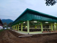 งานก่อสร้างโรงอาหาร ภาพที่ 2