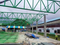 งานก่อสร้างโรงอาหาร ภาพที่ 7