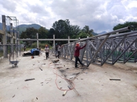 งานก่อสร้างโรงอาหาร ภาพที่ 11