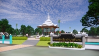 งานออกแบบ ศาลหลักเมืองอำเภอชื่นชม จังหวัดมหาสารคาม ภาพที่ 5