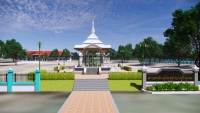 งานออกแบบ ศาลหลักเมืองอำเภอชื่นชม จังหวัดมหาสารคาม ภาพที่ 6