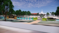 งานออกแบบ ศาลหลักเมืองอำเภอชื่นชม จังหวัดมหาสารคาม ภาพที่ 7